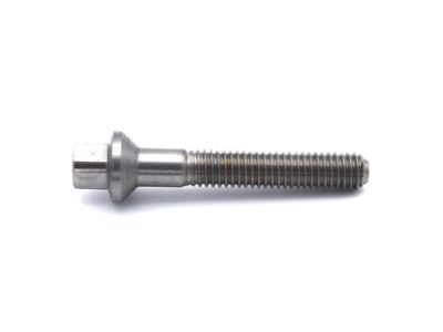 Countersunk Wheel Screw Square Head 6mm - Steel - 6x1.00